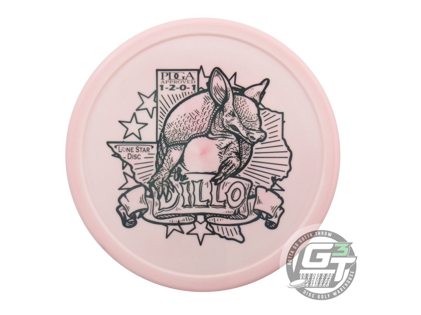 Lone Star Artist Series Bravo Armadillo Putter Golf Disc (Individually Listed)