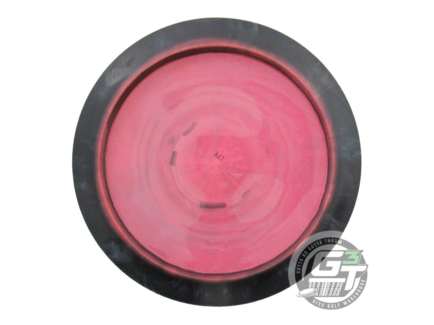 USED Innova Halo Star Destroyer 174g Black-Pink Distance Driver Golf Disc