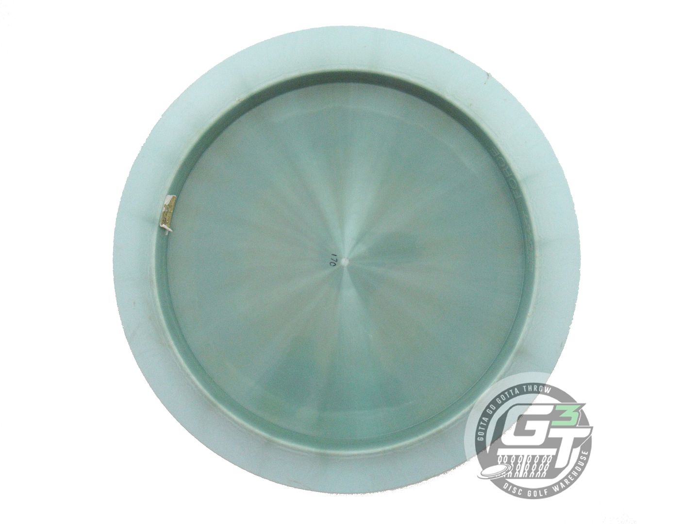 USED Discraft [McBETH] ESP Force 170g Sky Blue-Green Miami Foil Driver Golf Disc
