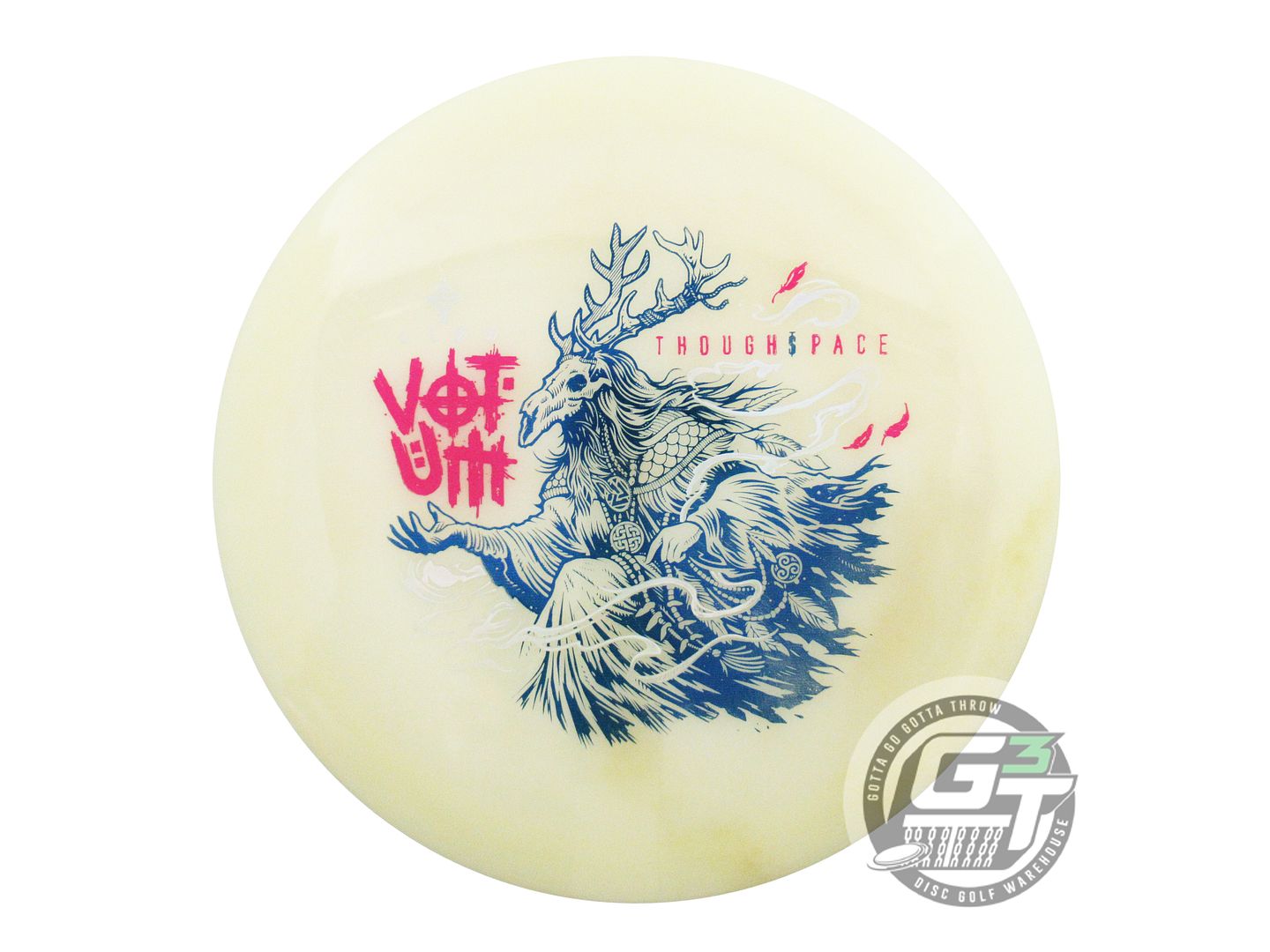 USED Thought Space Glow Votum 175g Triple Foil Fairway Driver Golf Disc