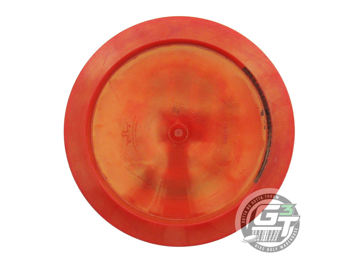 USED Dynamic Discs HANDEYE Fuzion Sheriff 174g Red Blue Foil Driver Golf Disc