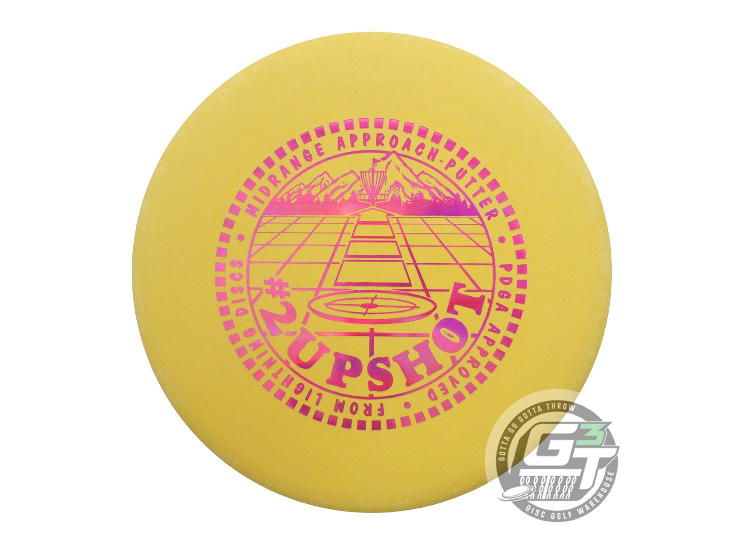 Lightning Standard #2 Upshot Putter Golf Disc (Individually Listed)