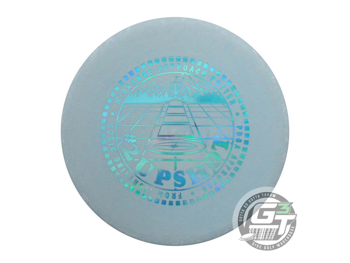 Lightning Standard #2 Upshot Putter Golf Disc (Individually Listed)