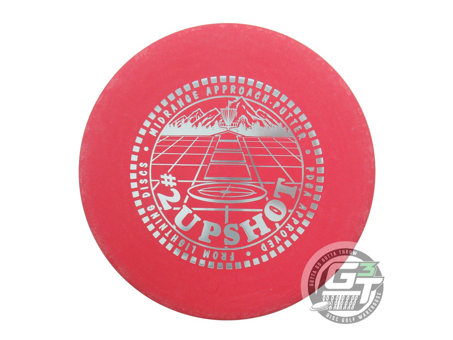 Lightning Standard #2 Upshot Putter Golf Disc (Individually Listed)