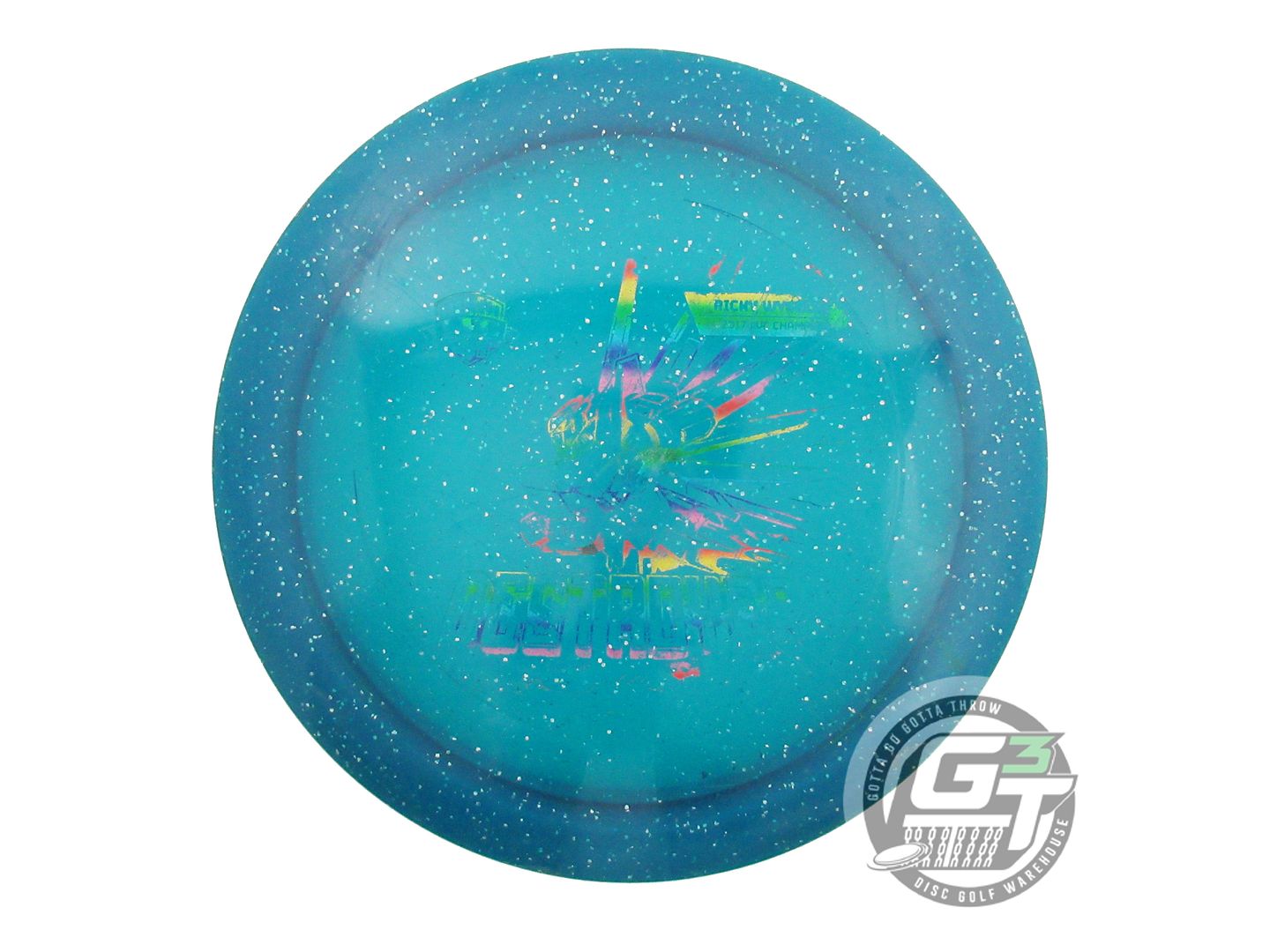 USED Innova [WYSOCKI] Metal Flake Champion Destroyer 172g Blue Driver Golf Disc