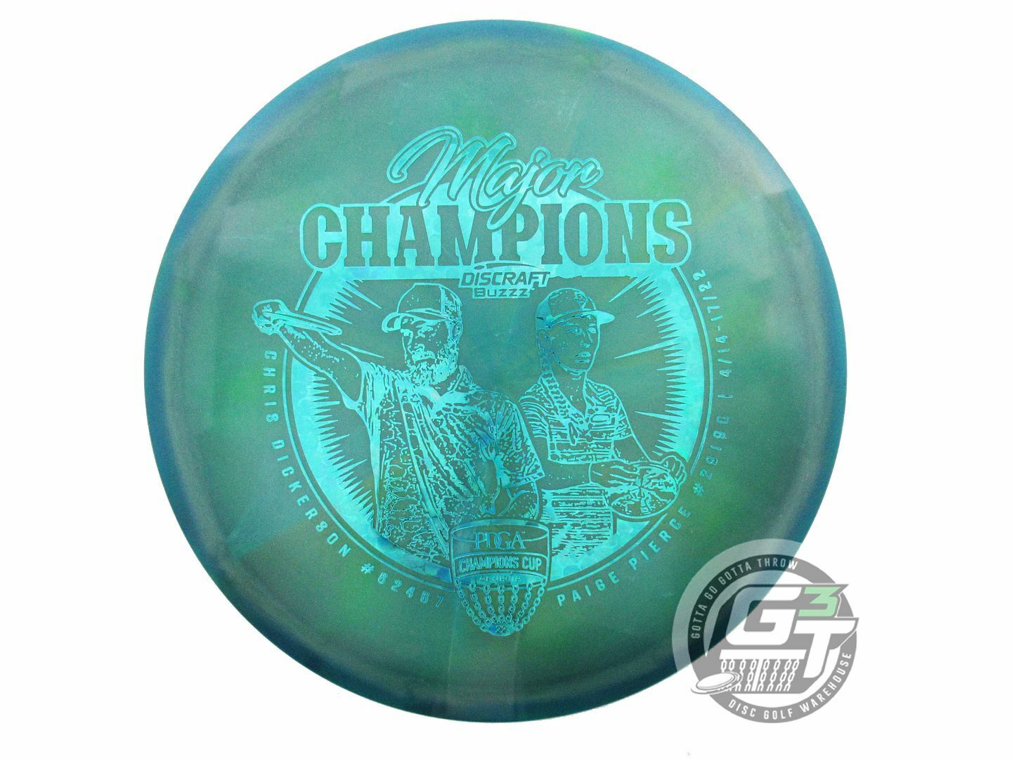 Discraft Limited Edition 2022 PDGA Champions Cup Commemorative Special Blend Buzzz Midrange Golf Disc (Individually Listed)