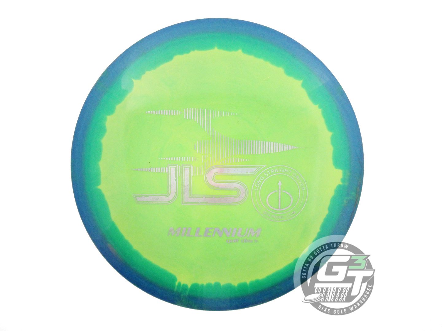 USED Millennium Helio Sirius JLS 174g Blue-Yellow Fairway Driver Golf Disc