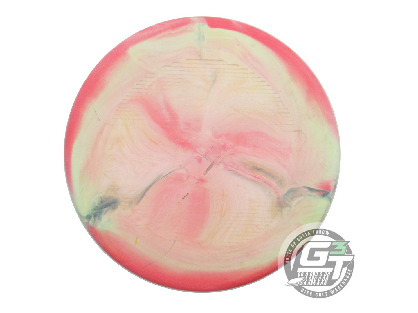 USED Discraft [HAMMES] ESP Swirl Zone 175g Pink-Lime Putter Golf Disc