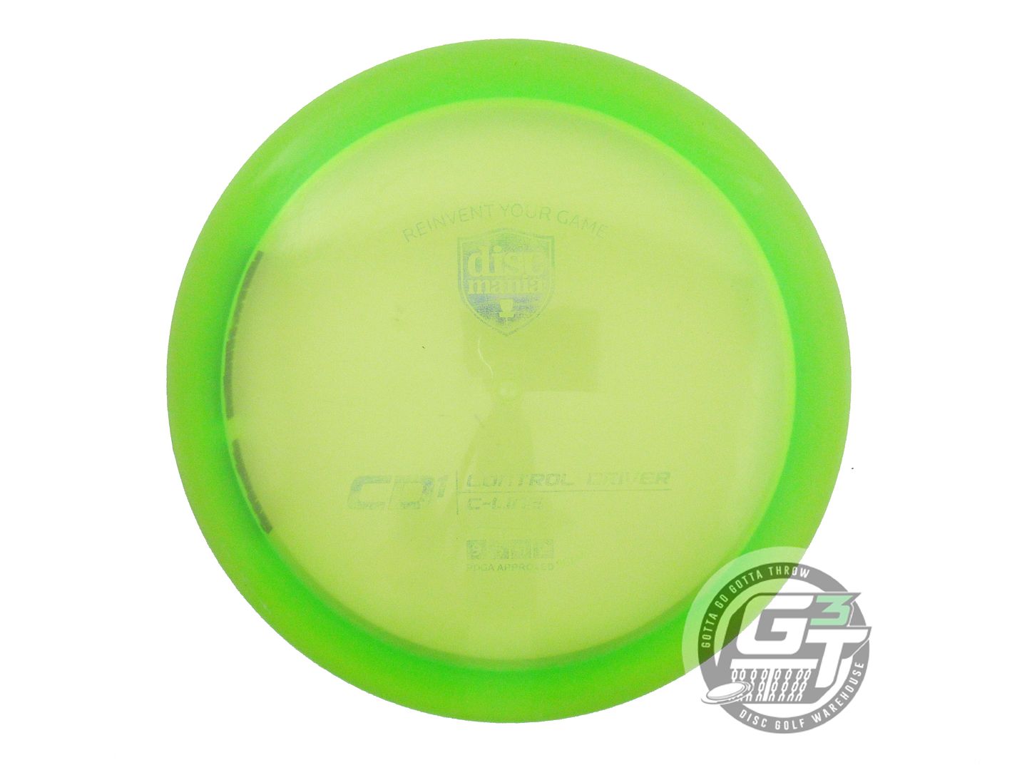 USED DiscMania C-Line CD1 170g Lime Wiped Stamp Distance Driver Golf Disc