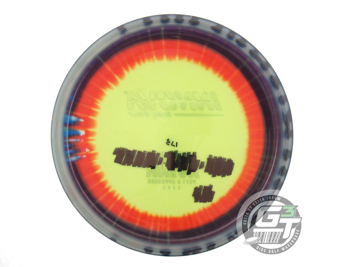 USED Innova I-DYE Champion Aviar 173g Purple Burst Putter Golf Disc