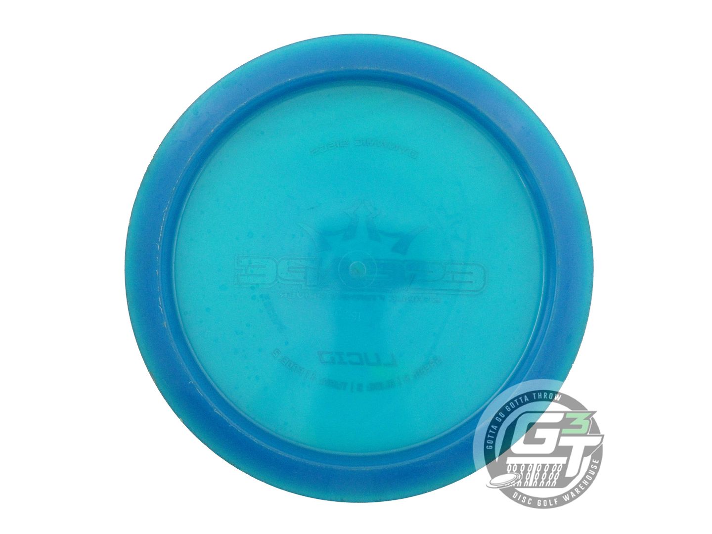 USED Dynamic Discs Lucid Escape 169g Blue Gold Foil Fairway Driver Golf Disc