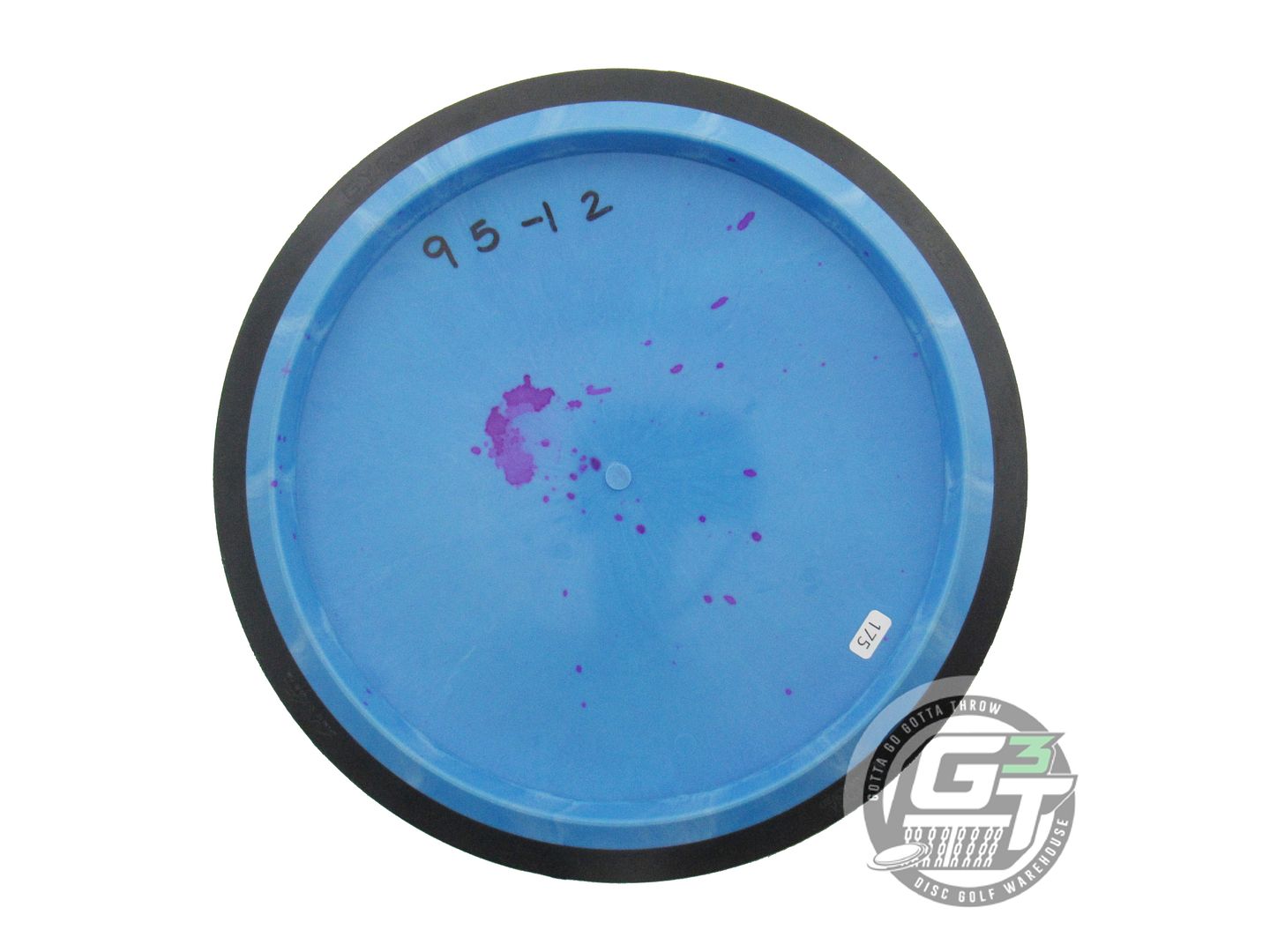 USED MVP Disc Sports X-OUT Fission Tesla 175g Blue Distance Driver Golf Disc