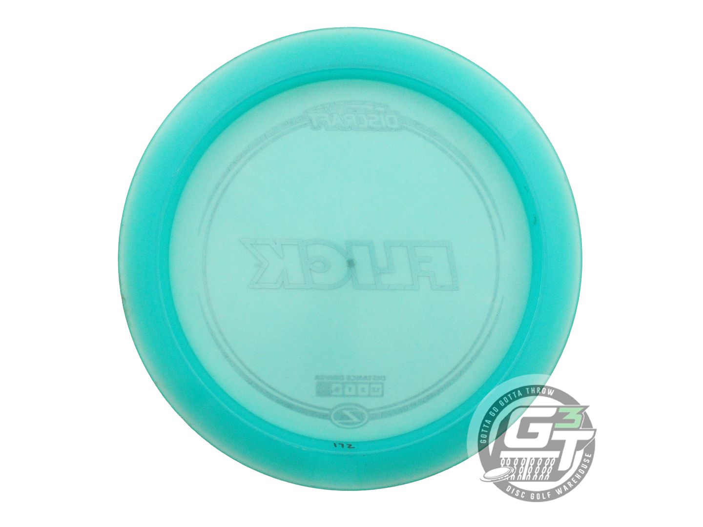 USED Discraft Z Flick 172g Seafoam Pink Holo Foil Distance Driver Golf Disc
