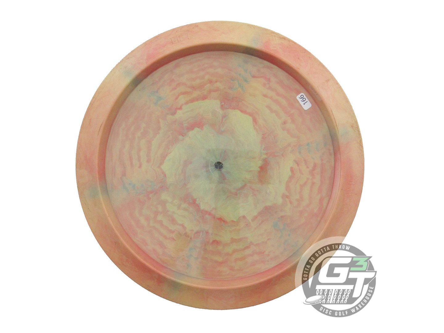 USED Streamline Discs Cosmic Neutron Lift 166g Peach HOME DYED Driver Golf Disc