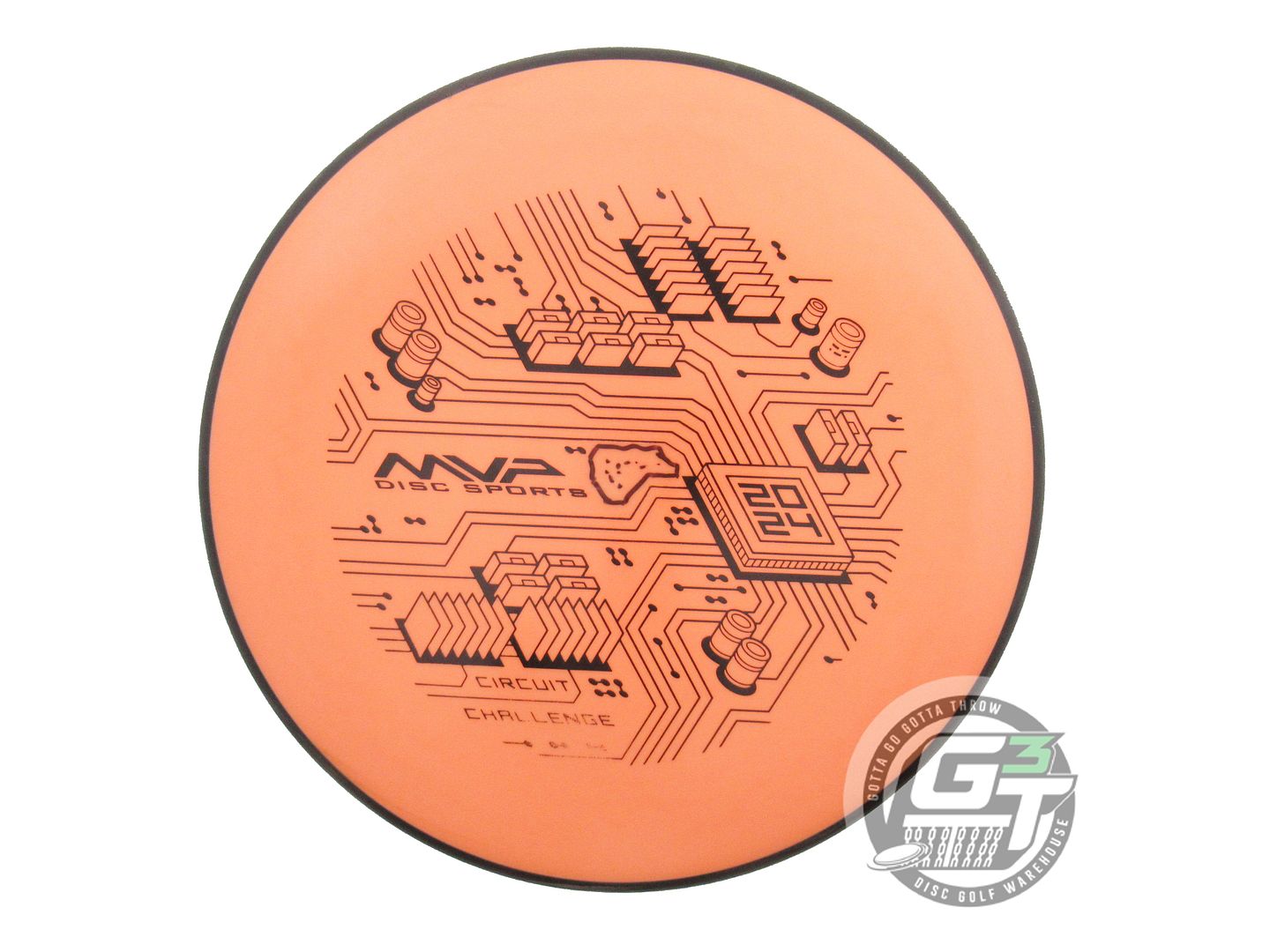 USED MVP Disc Sports [CIRCUIT] Fission Watt 171g Peach Putter Golf Disc