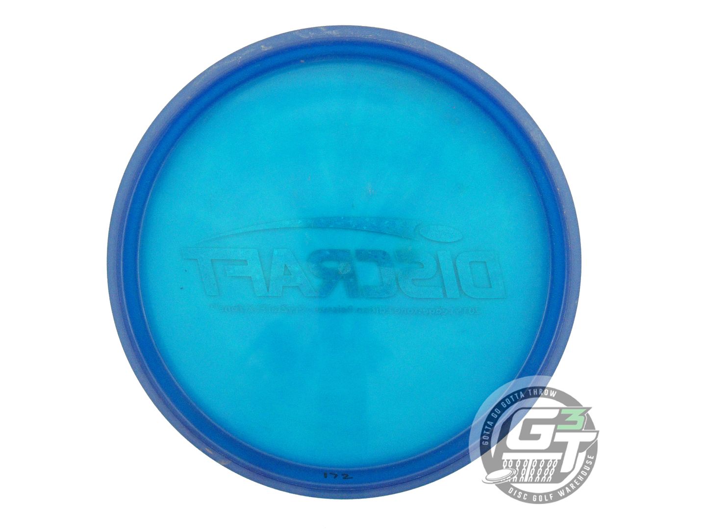 USED Discraft [LEDGESTONE] CryZtal FLX Zone 172g Blue Lime Star Foil Putter Disc