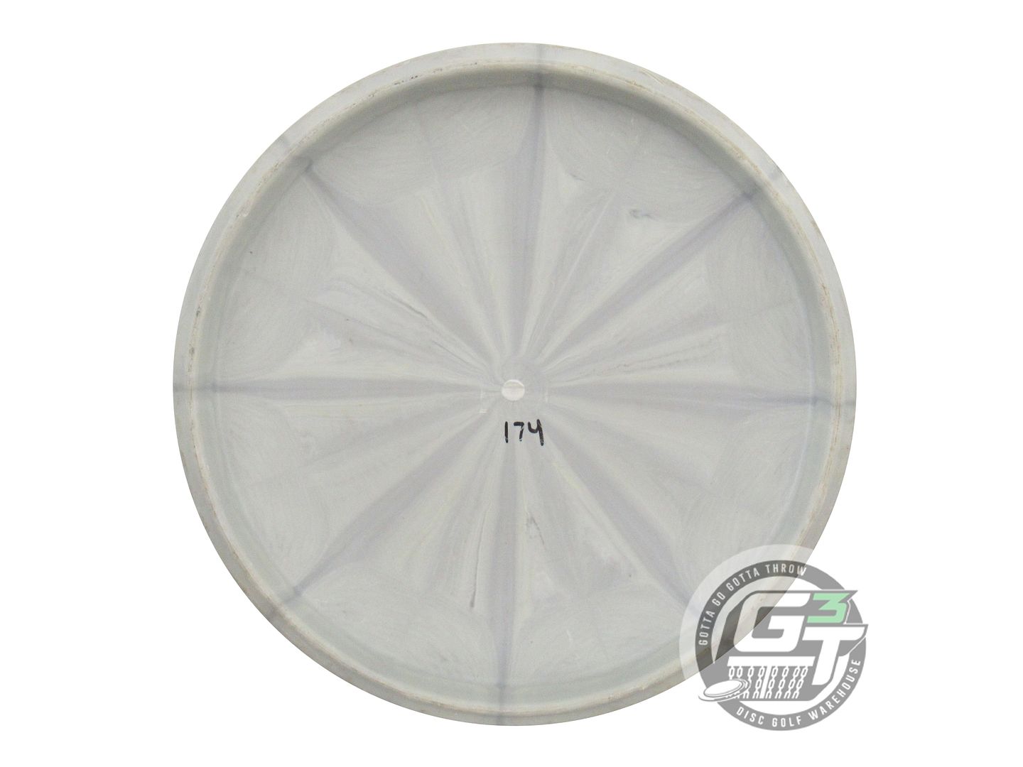 USED Dynamic Discs Prime Burst Judge 174g Gray Gold Shatter Putter Golf Disc