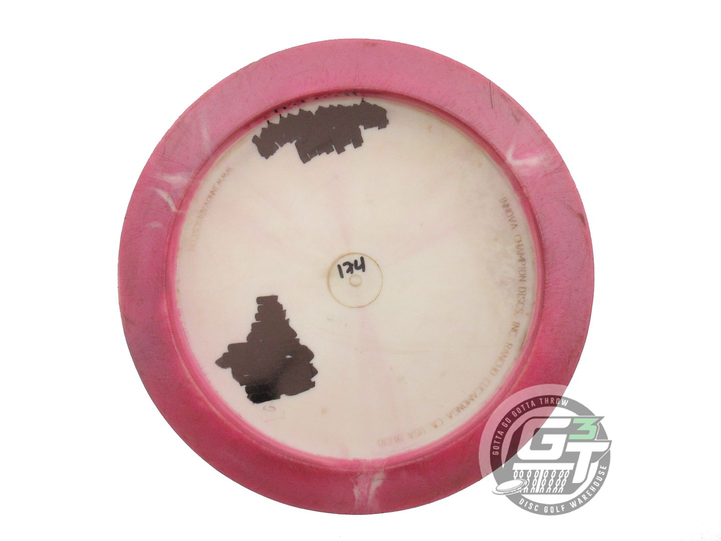 USED Innova Halo Star Boss 174g Pink-White Distance Driver Golf Disc