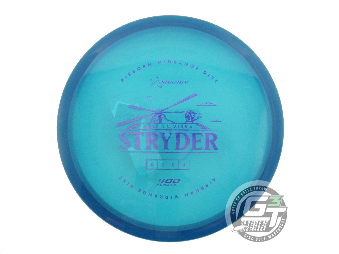 Prodigy Collab Series Cale Leiviska 400 Series Stryder Midrange Golf Disc (Individually Listed)
