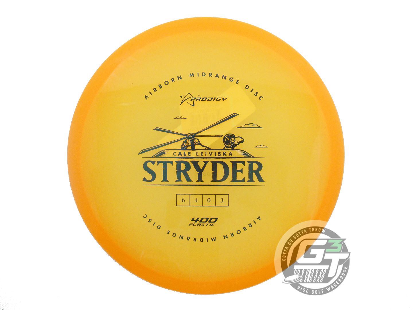 Prodigy Collab Series Cale Leiviska 400 Series Stryder Midrange Golf Disc (Individually Listed)