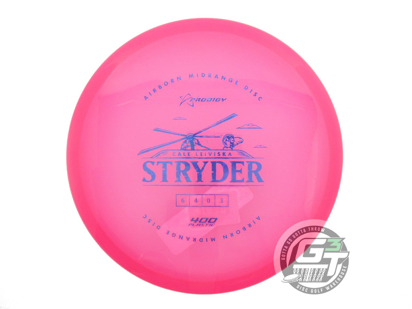 Prodigy Collab Series Cale Leiviska 400 Series Stryder Midrange Golf Disc (Individually Listed)