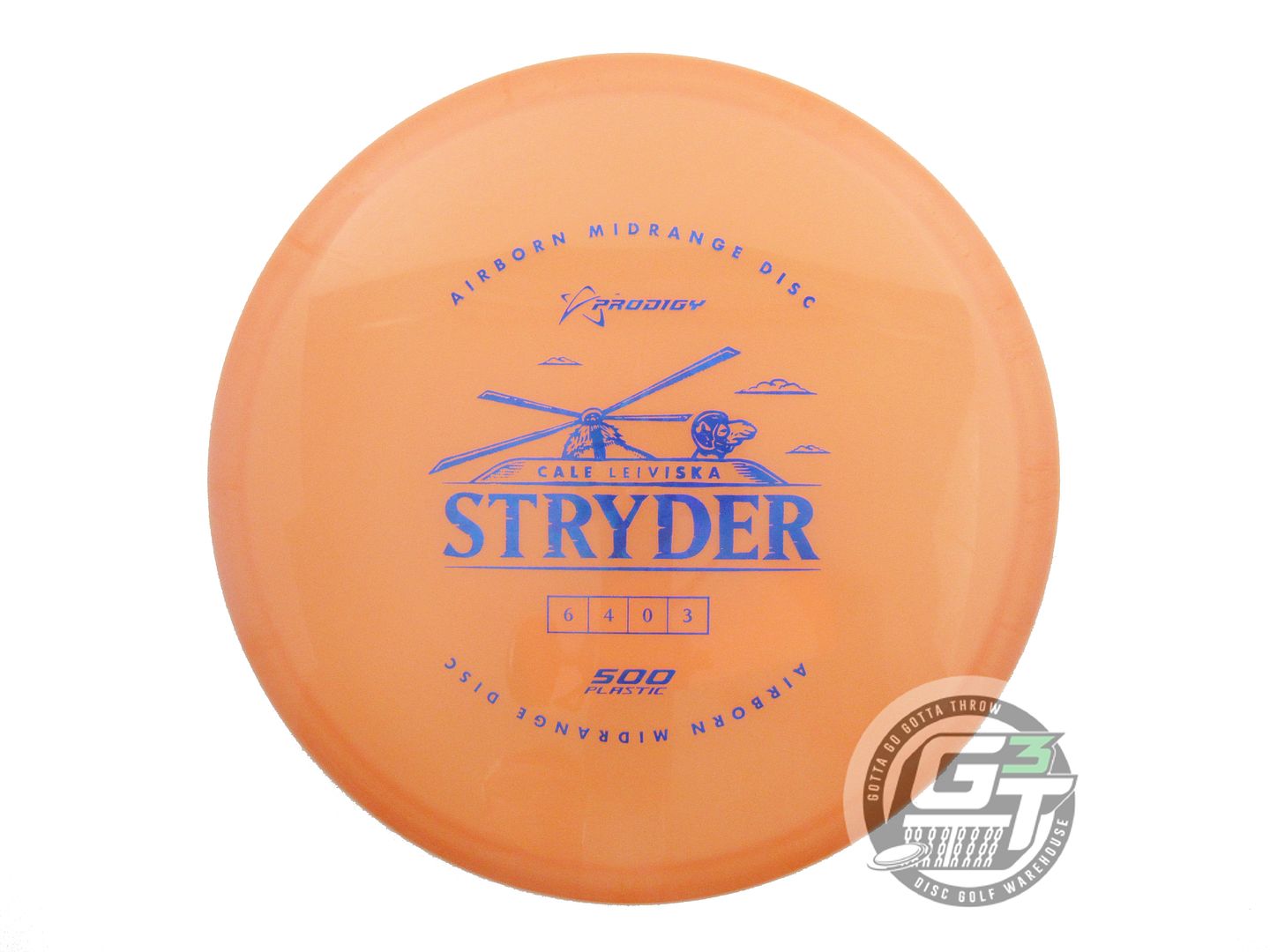 Prodigy Collab Series Cale Leiviska 500 Series Stryder Midrange Golf Disc (Individually Listed)