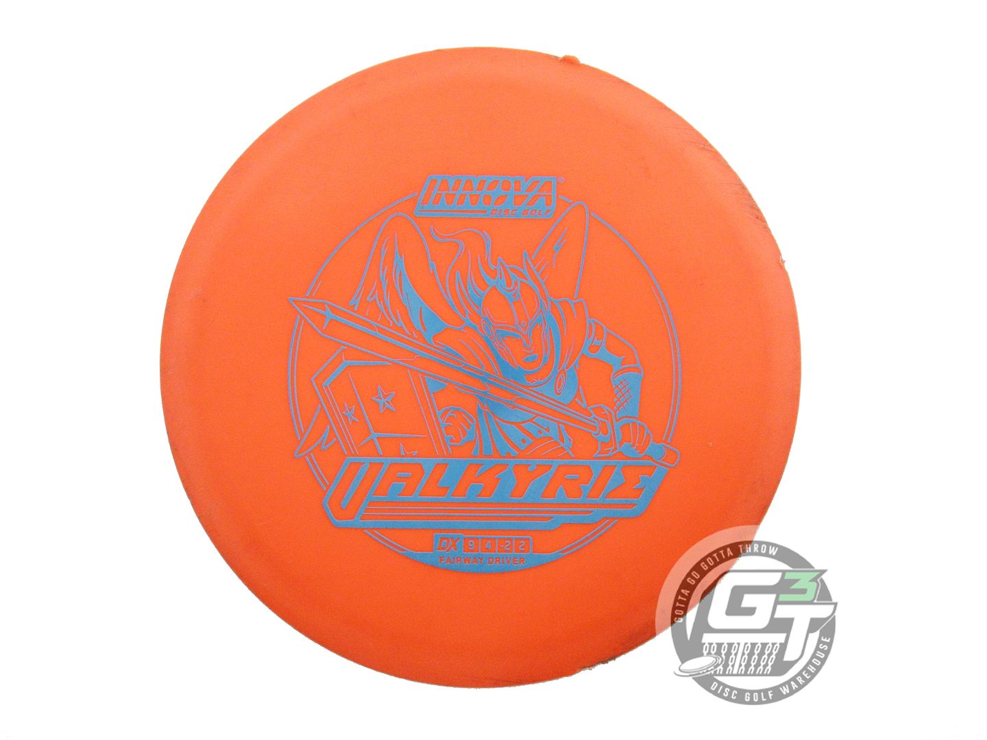 USED Innova DX Valkyrie 171g Orange Teal Stamp Distance Driver Golf Disc