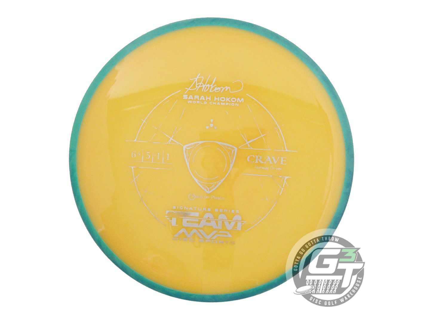 USED Axiom Discs Neutron Crave 168g Seafoam Lime Rim Fairway Driver Disc
