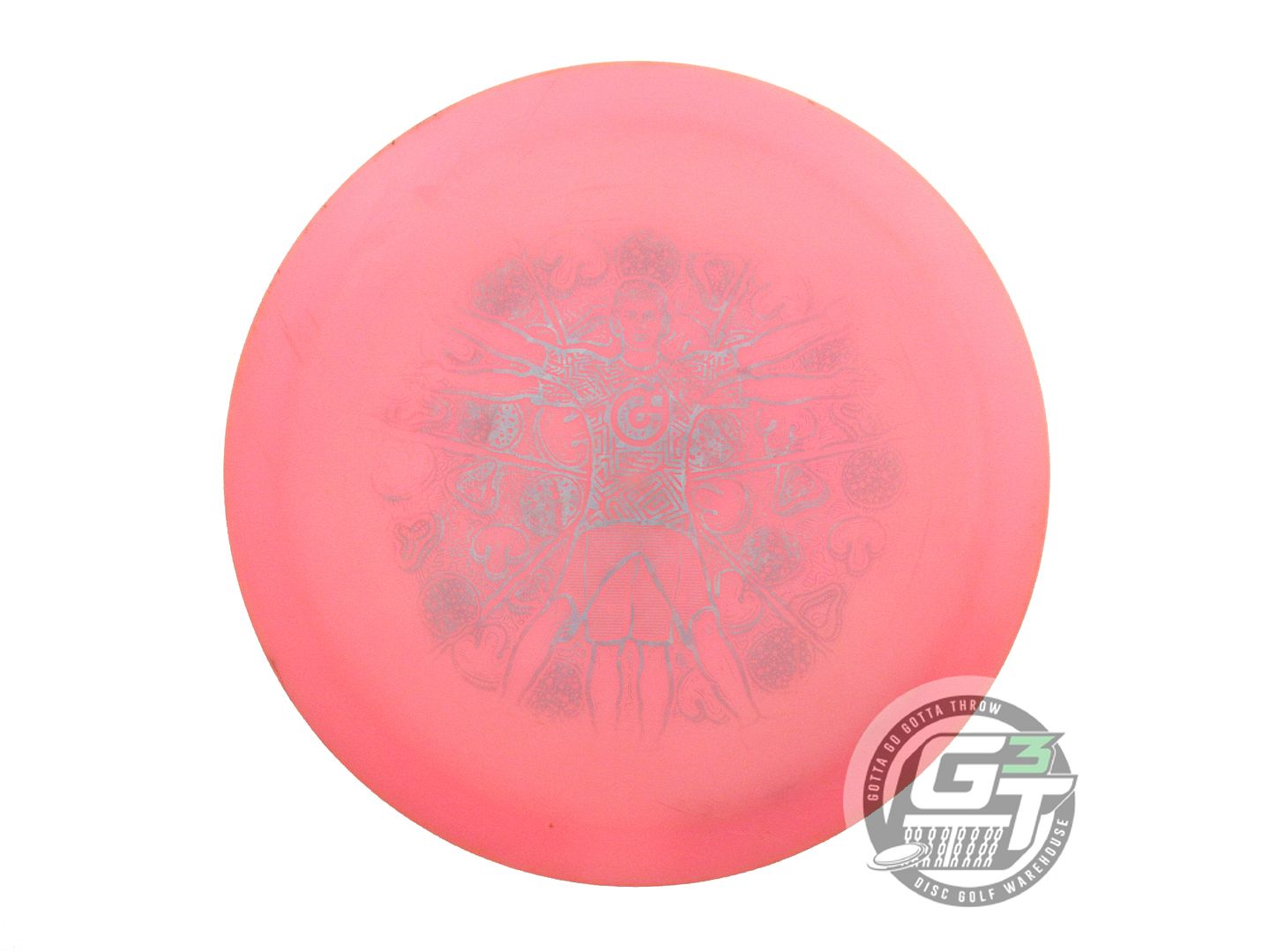 USED Millennium Lunar Glow Quantum Vela 167g Pink Fairway Driver Golf Disc