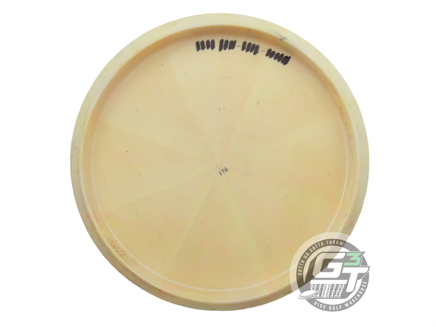 USED Discraft [OTB] Swirl X Buzzz SS 176g Yellow Silver Holo Foil Midrange Disc