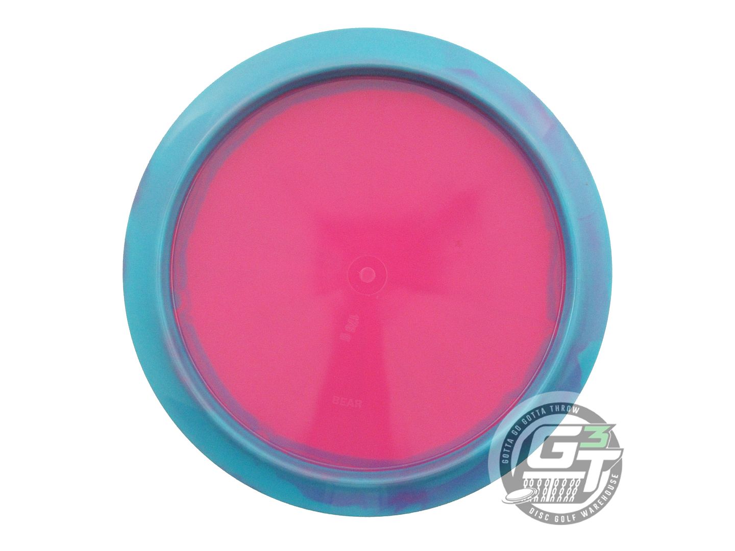 USED Westside Discs Tournament Orbit Bear 176g Teal-Pink A Fairway Driver Disc