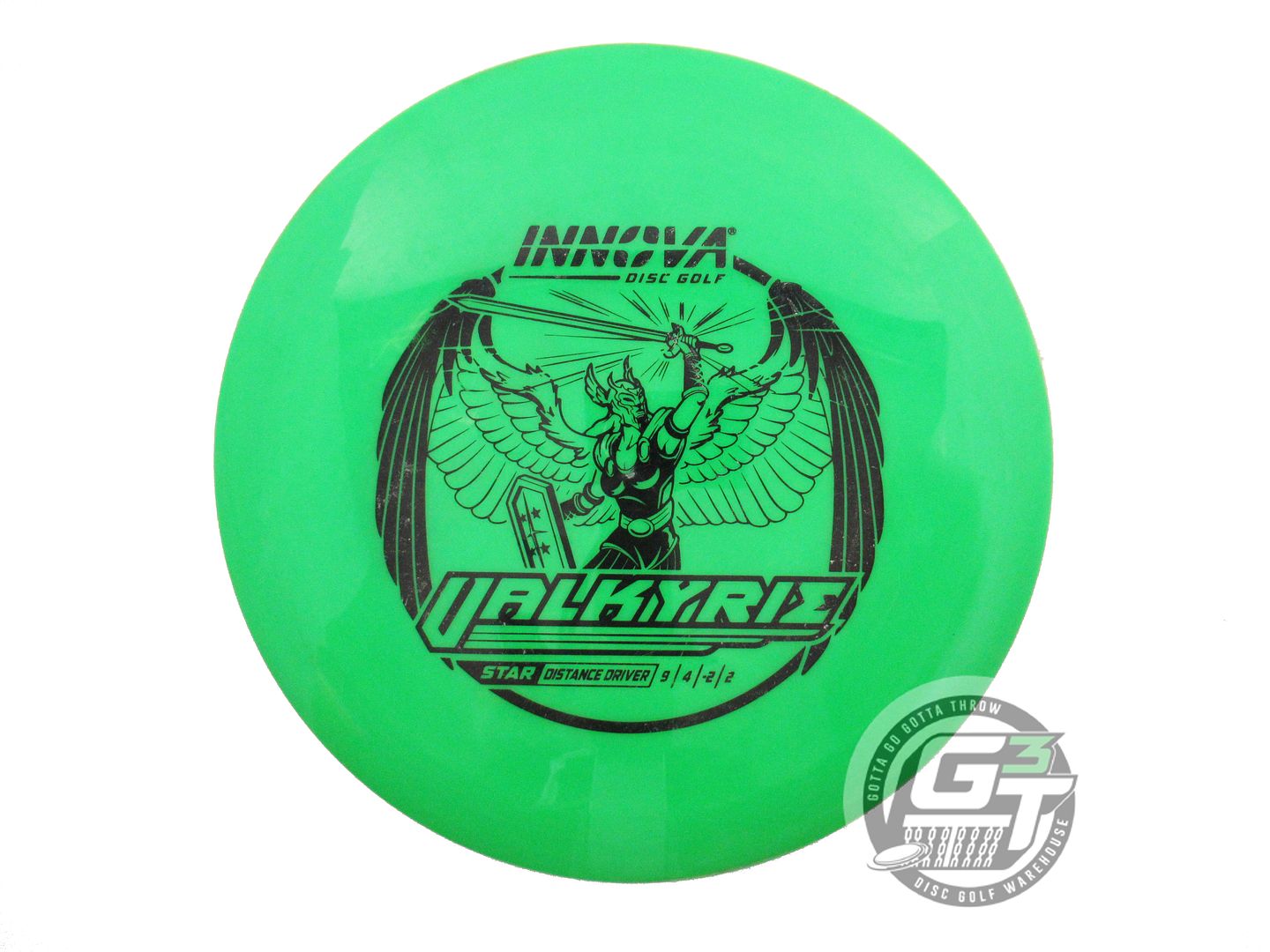 USED Innova Star Valkyrie 171g Green Black Stamp Distance Driver Golf Disc