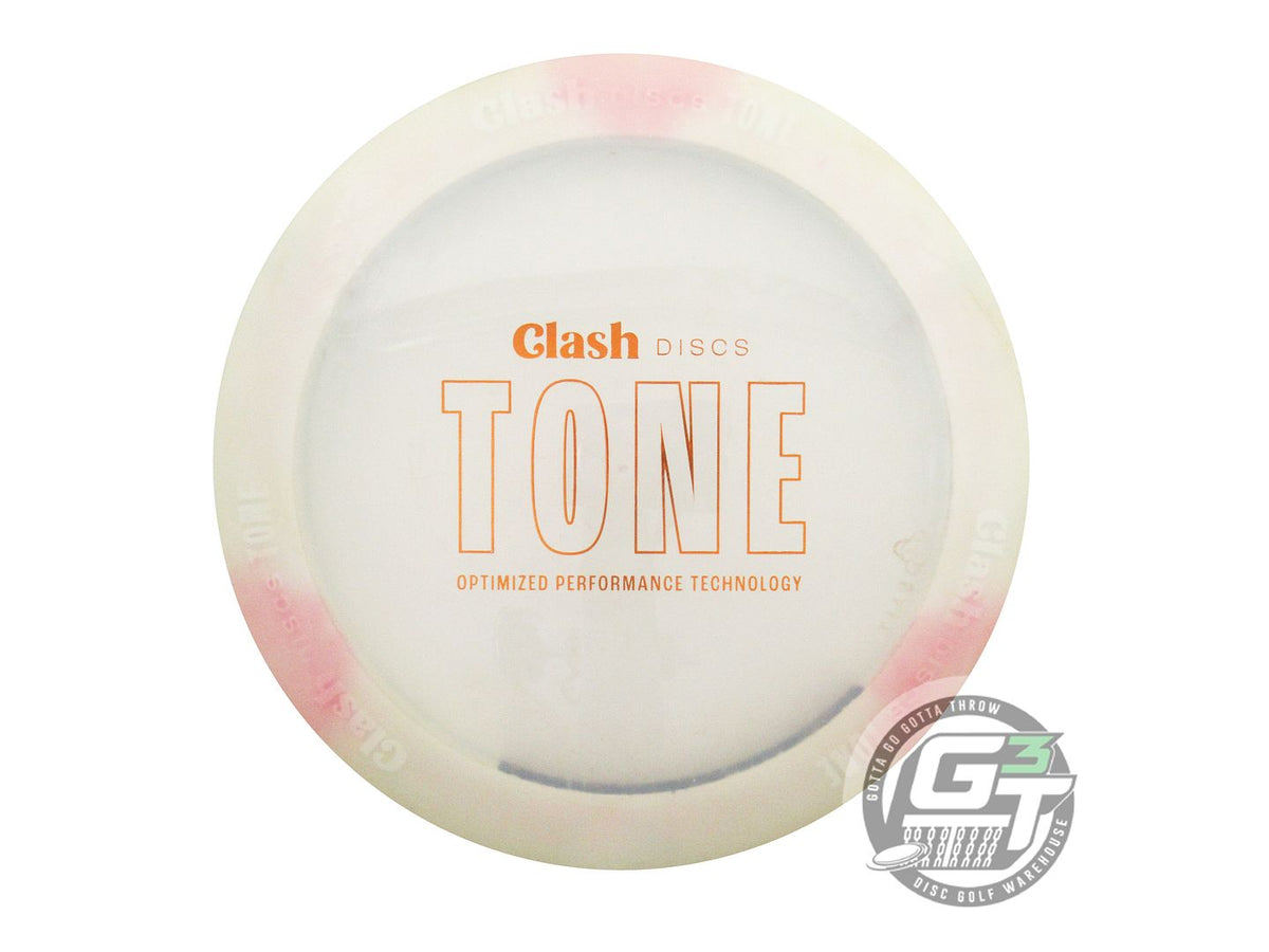 USED Clash Discs Tone Salt 174g White Distance Driver Golf Disc
