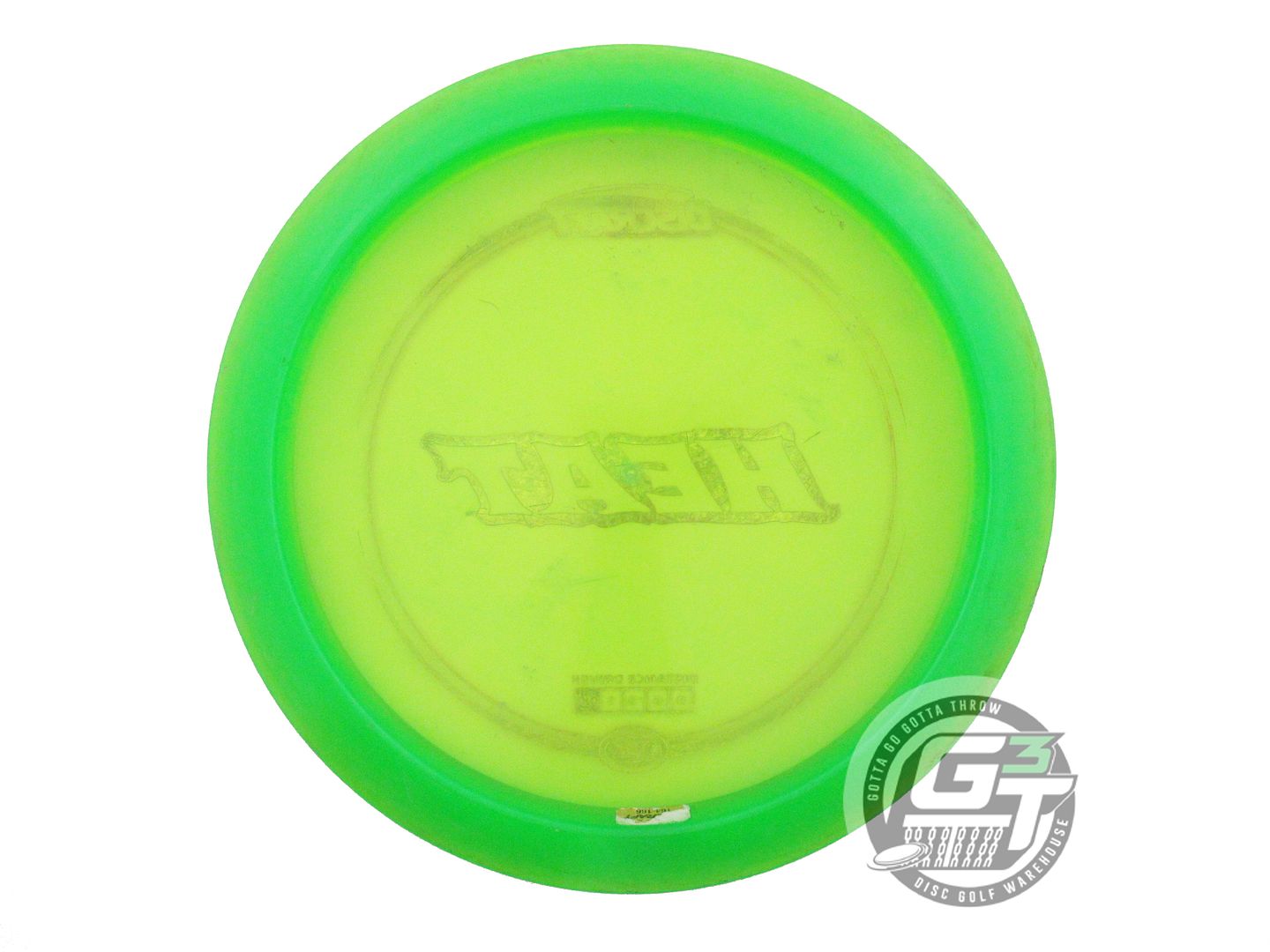 USED Discraft Z Heat 167g Green Red Shatter Foil Distance Driver Golf Disc