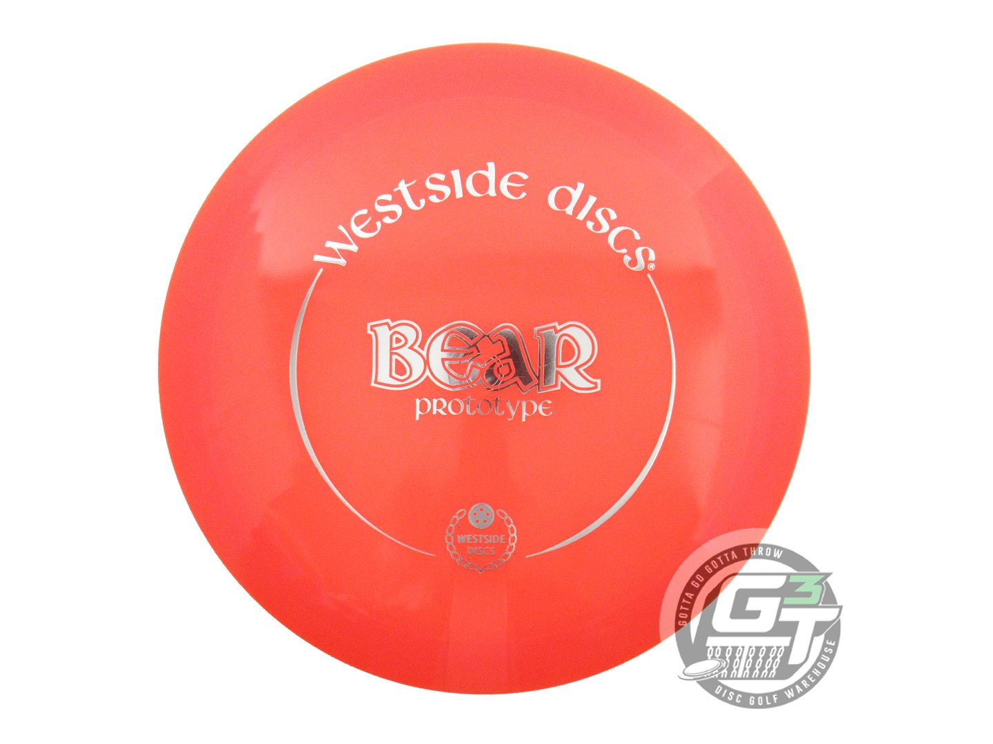 NOS Westside Discs PROTOTYPE VIP Bear 173g Orange Silver Foil Driver Golf Disc