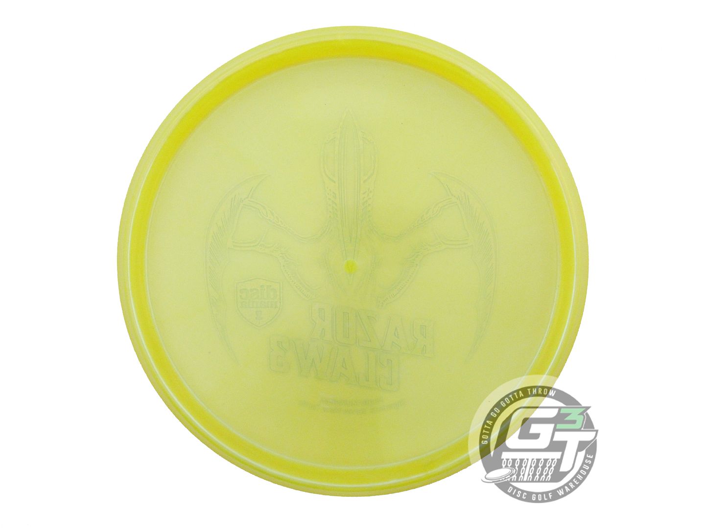 NOS DiscMania RAZOR CLAW 3 Meta Tactic 173g Yellow Holo Star Foil Putter Disc