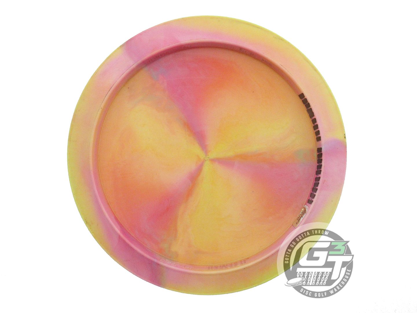 USED Discraft [GANNON] Swirl ESP Thrasher 167g Lime-Pink Distance Driver Disc