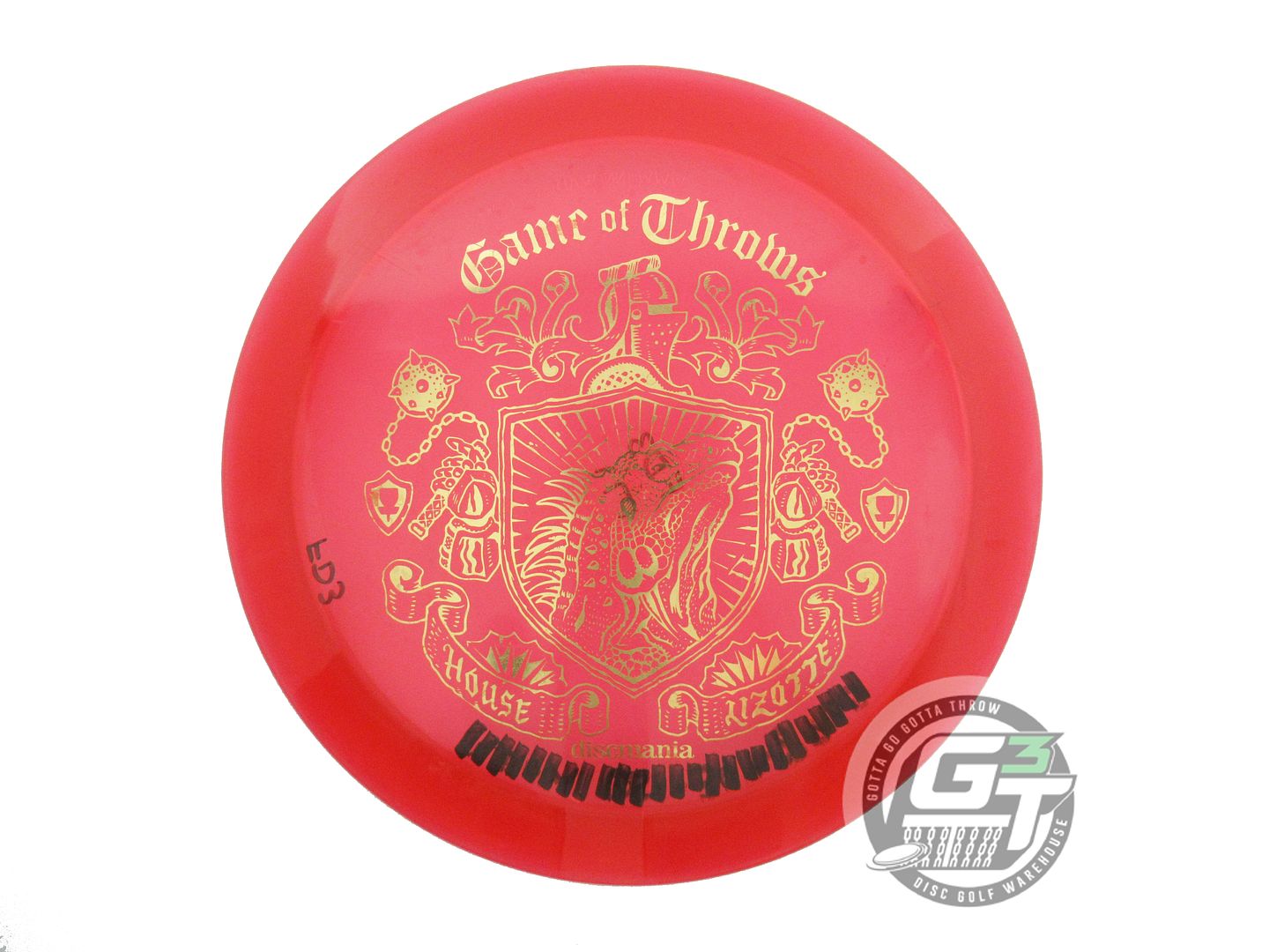 USED DiscMania HOUSE OF LIZOTTE C-Line FD3 171g Red Fairway Driver Golf Disc