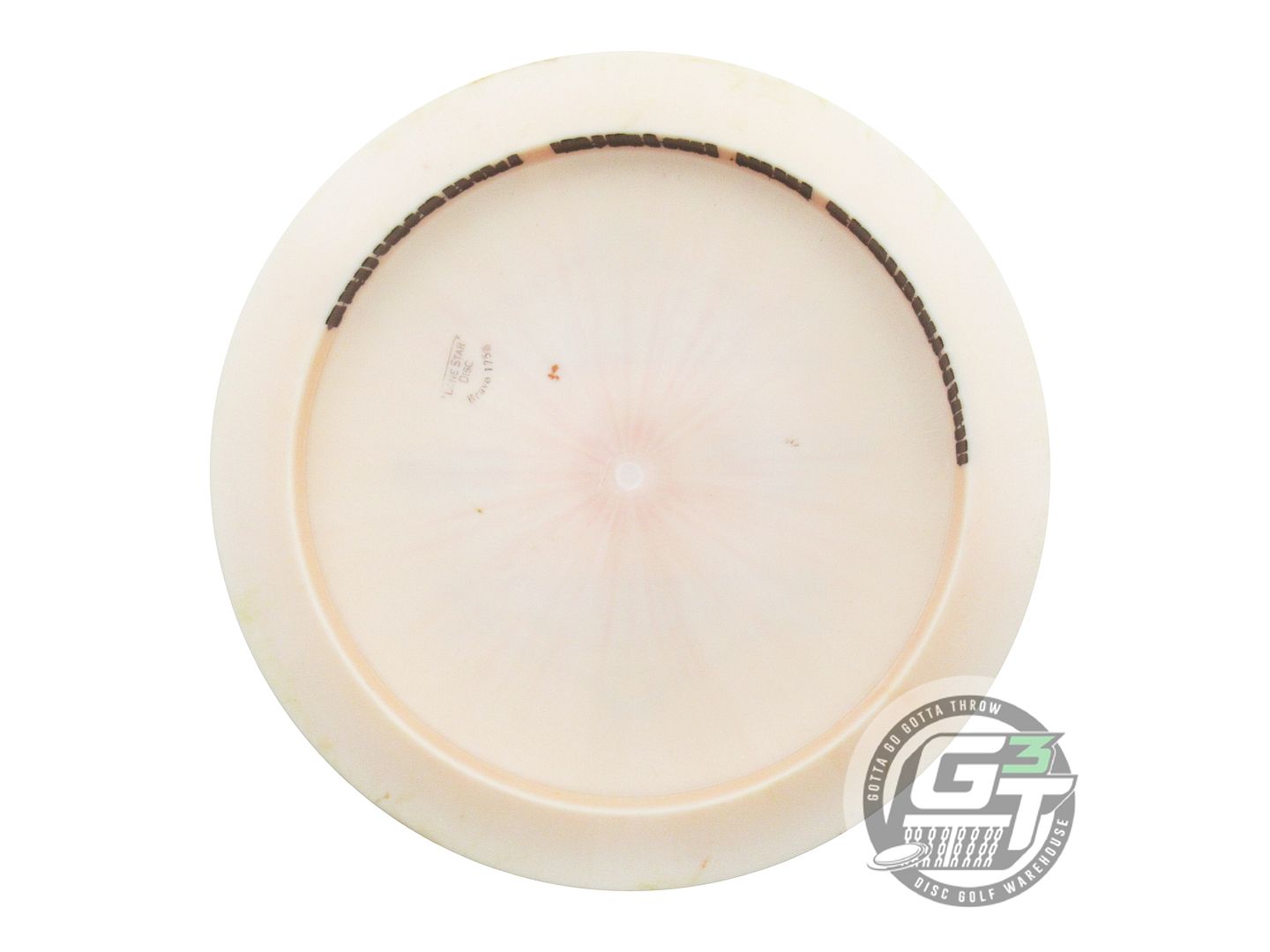 USED Lone Star Bravo Harrier 175g Peach Blue Foil Distance Driver Golf Disc