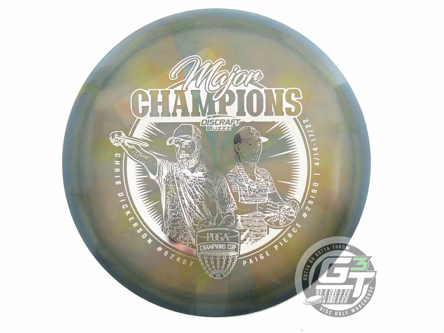 Discraft Limited Edition 2022 PDGA Champions Cup Commemorative Special Blend Buzzz Midrange Golf Disc (Individually Listed)