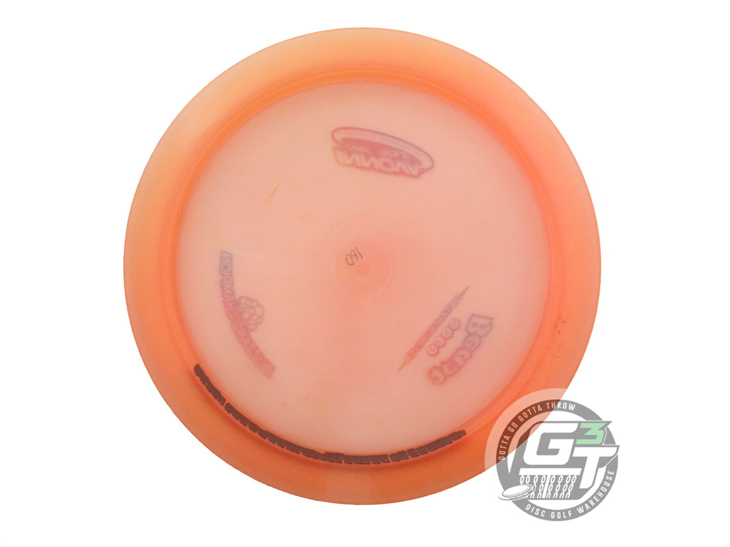 USED Innova Blizzard Beast 160g Peach Rainbow Laser Foil Distance Driver Disc