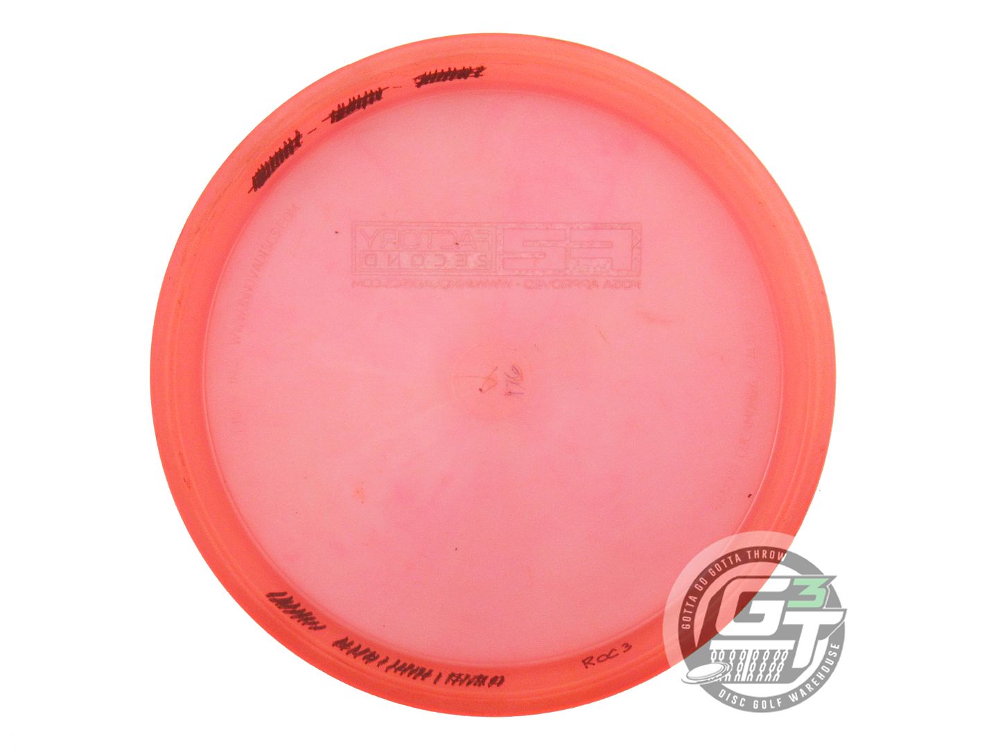USED Innova X-OUT Champion Roc3 176g Pink Midrange Golf Disc