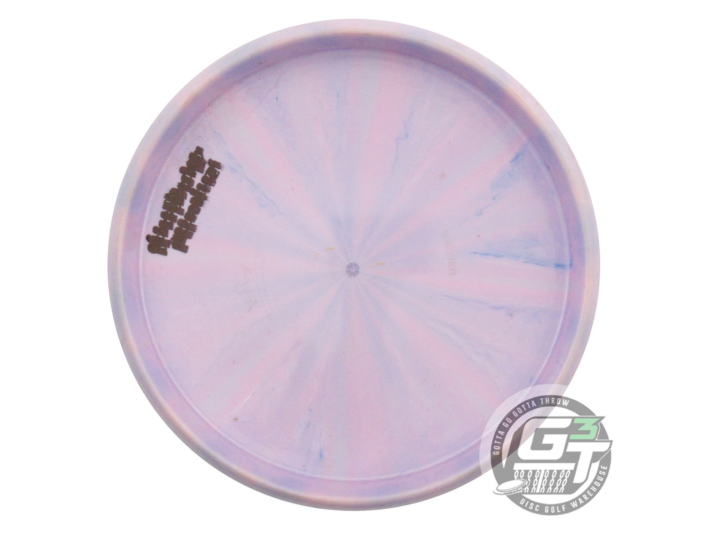 USED Dynamic Discs Fuzion Burst Warden 175g Lilac Red Foil Putter Golf Disc