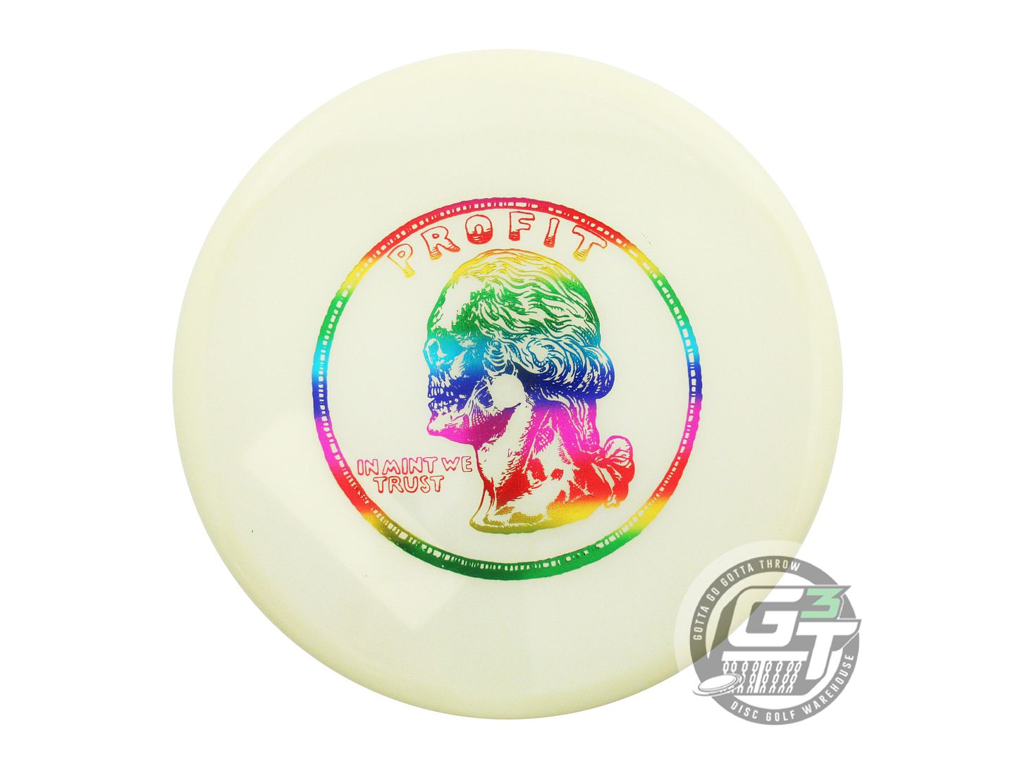 Mint Discs Limited Edition Heads Coin Stamp Glow Nocturnal Profit Putter Golf Disc (Individually Listed)