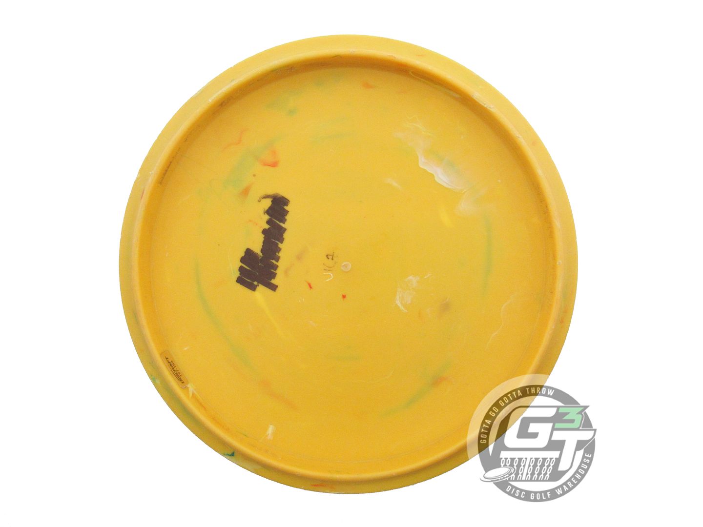 USED Discraft [McBETH] Jawbreaker Malta 169g Yellow Teal Shatter Midrange Disc