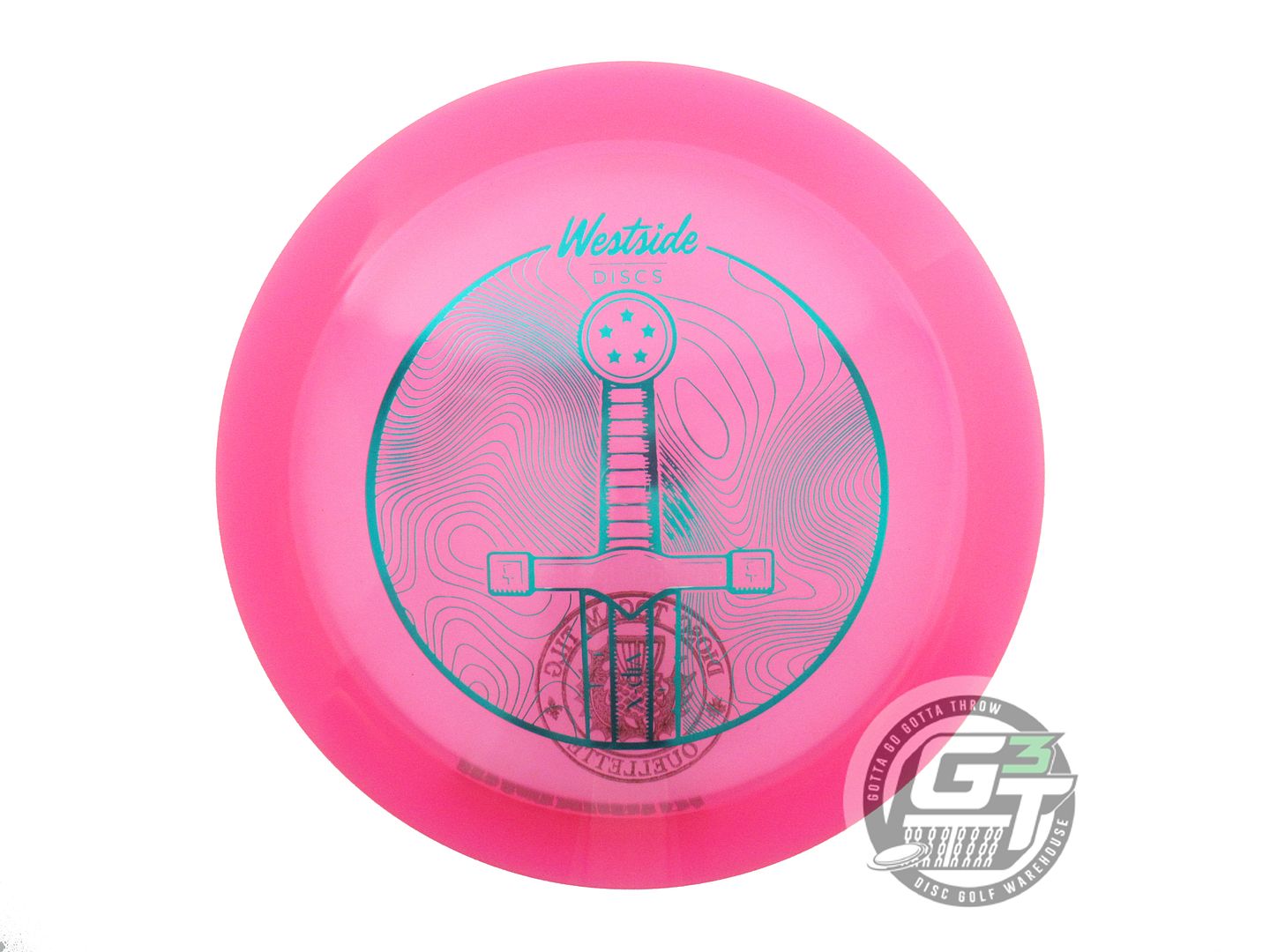USED Westside Discs [STINCHCOMB] VIP-X  Sword 173g Pink Distance Driver Disc