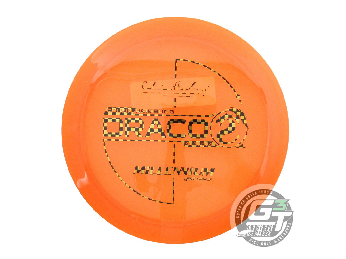 Millennium Calvin Heimburg Signature Flat Top Quantum Draco Distance Driver Golf Disc (Individually Listed)