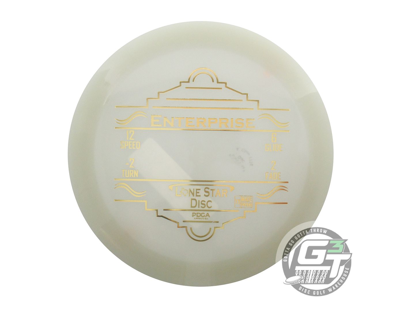 Lone Star Glow Alpha Enterprise Distance Driver Golf Disc (Individually Listed)