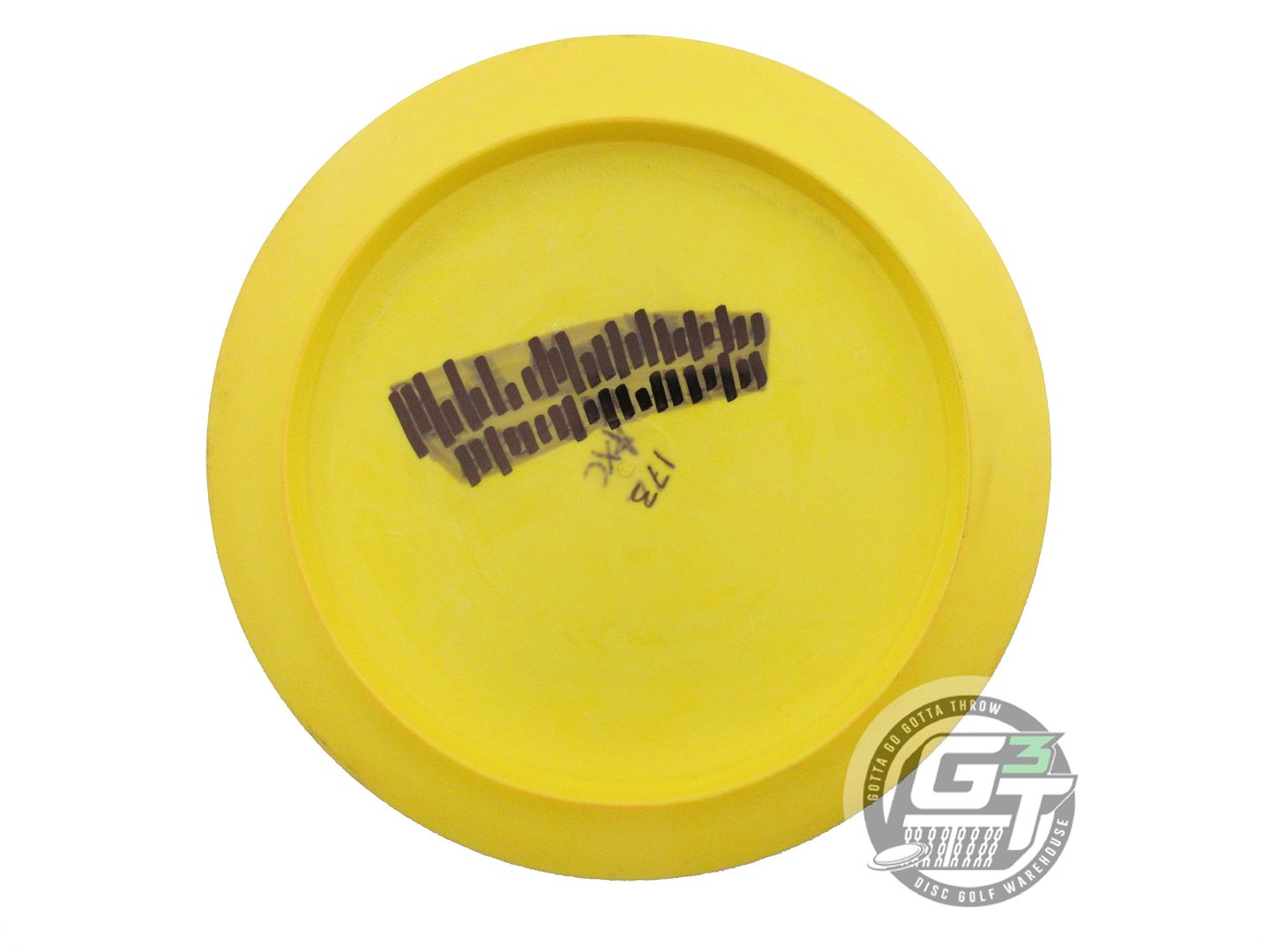 USED Innova Star Xcaliber 173g Yellow Silver Foil PFN Distance Driver Golf Disc