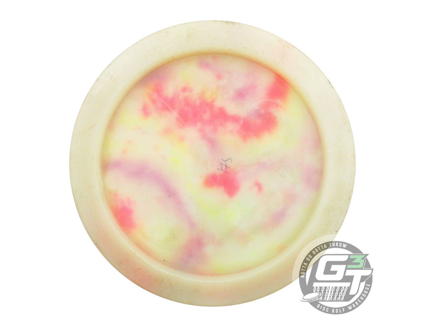 USED Westside Discs VIP Queen 175g White HOME DYED WARPED Distance Driver Disc